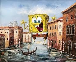 Spongebob loves Venice 